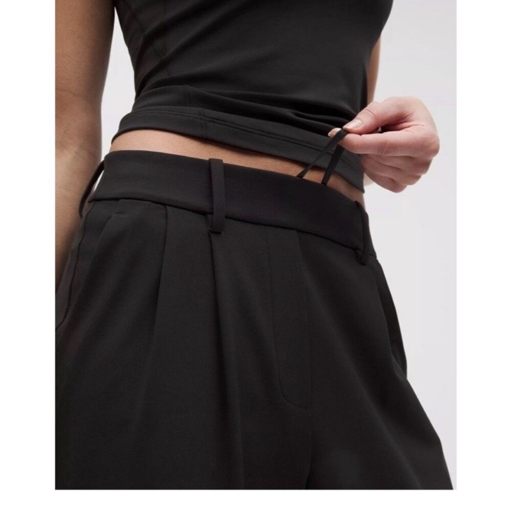 Lululemon Daydrift wide leg trouser black - Picture 3 of 8